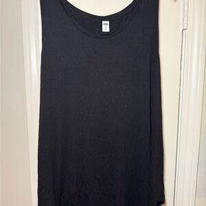Black Sleeveless Top Old Navy Luxe